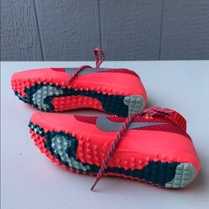 womens nike free hyperfeel run trail running shoes rose red womens nike free hyperfeel run trail running shoes rose red